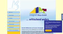 Desktop Screenshot of magnet-riesa.de